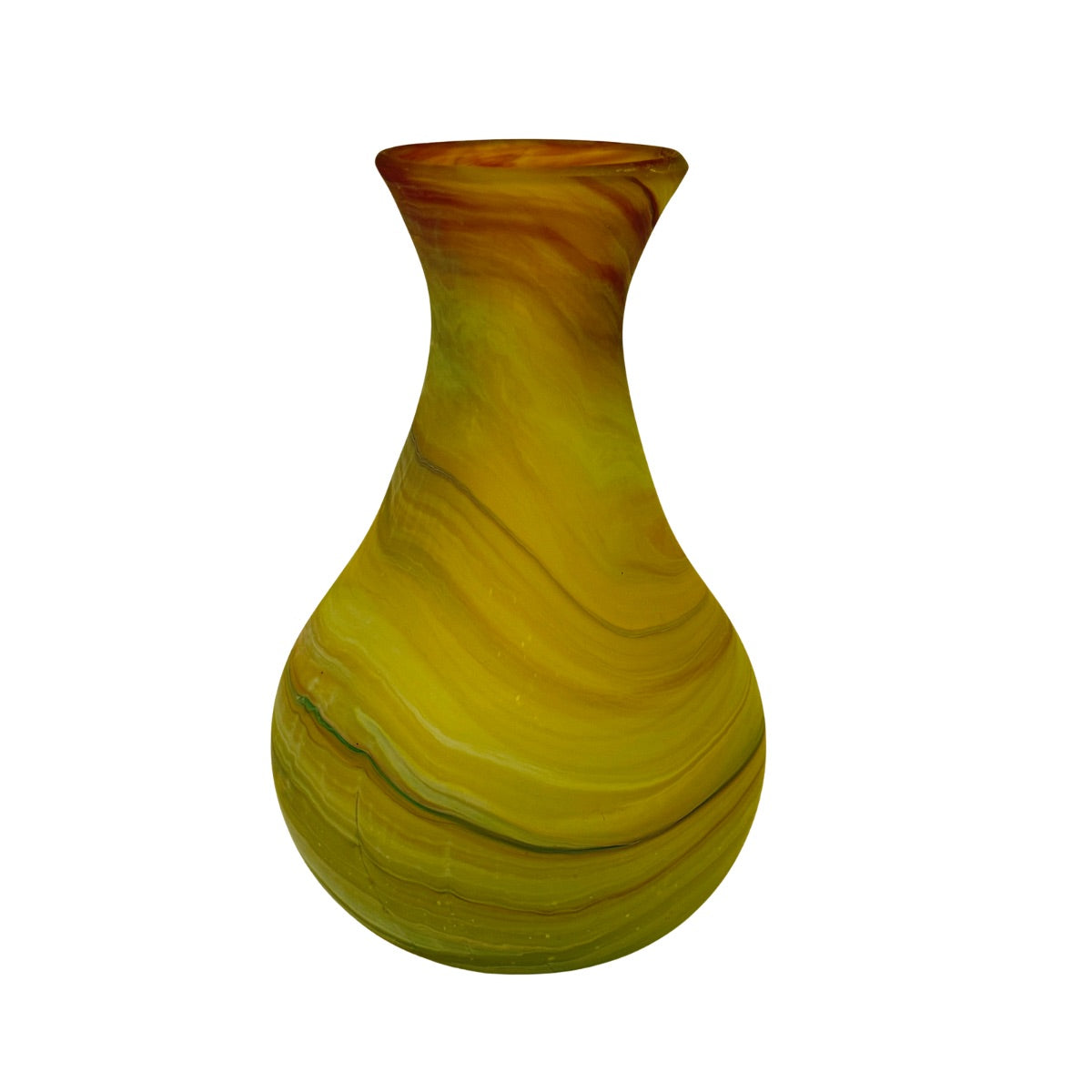 Phoenician Glass Vase - Amber
