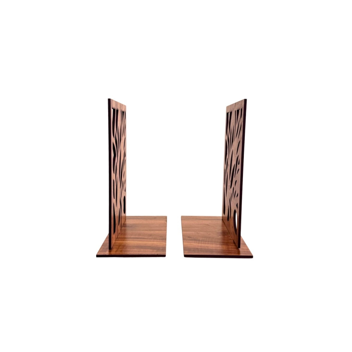 Wooden Bookends - Tree