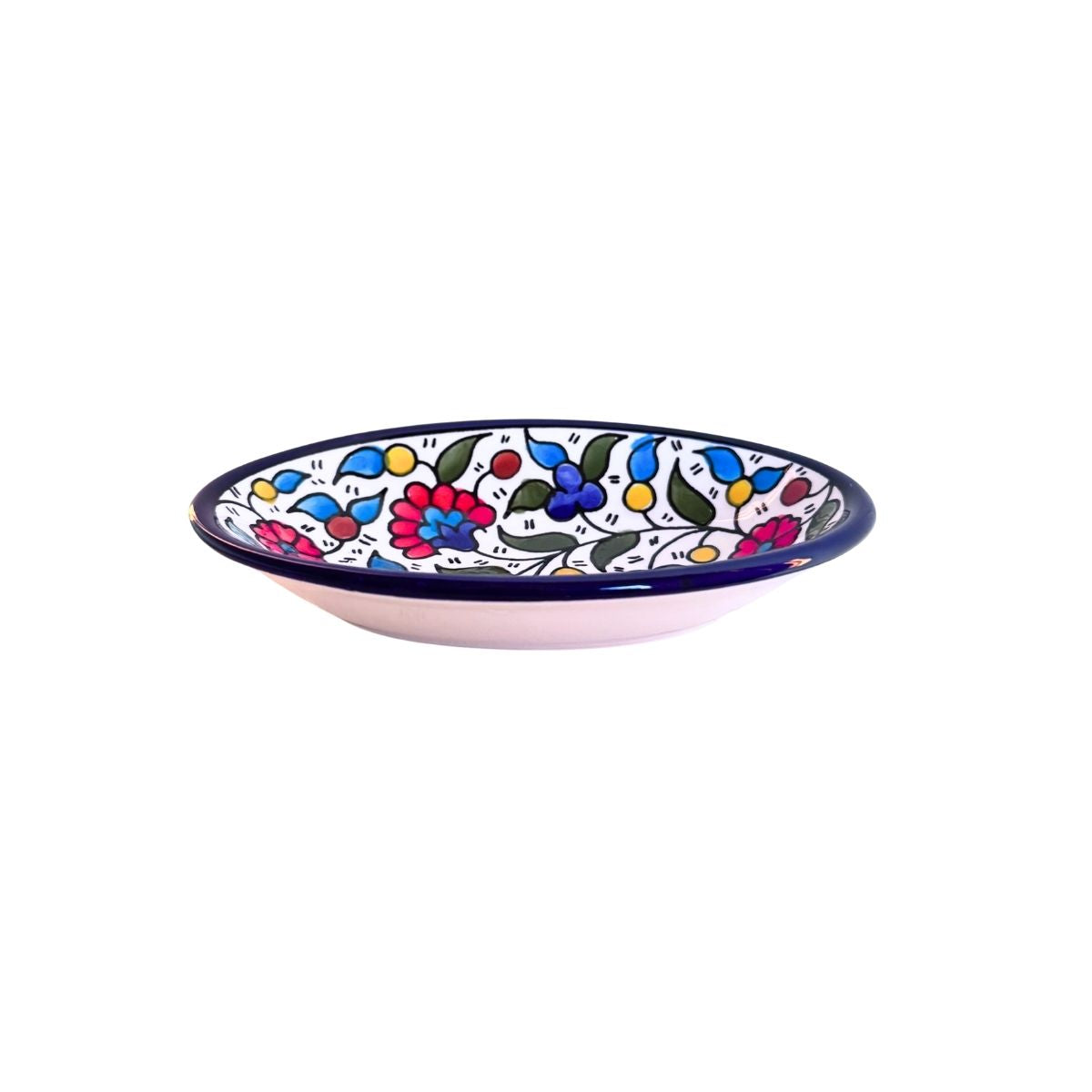 Ceramic Oval Dish (6”) - Multicolor