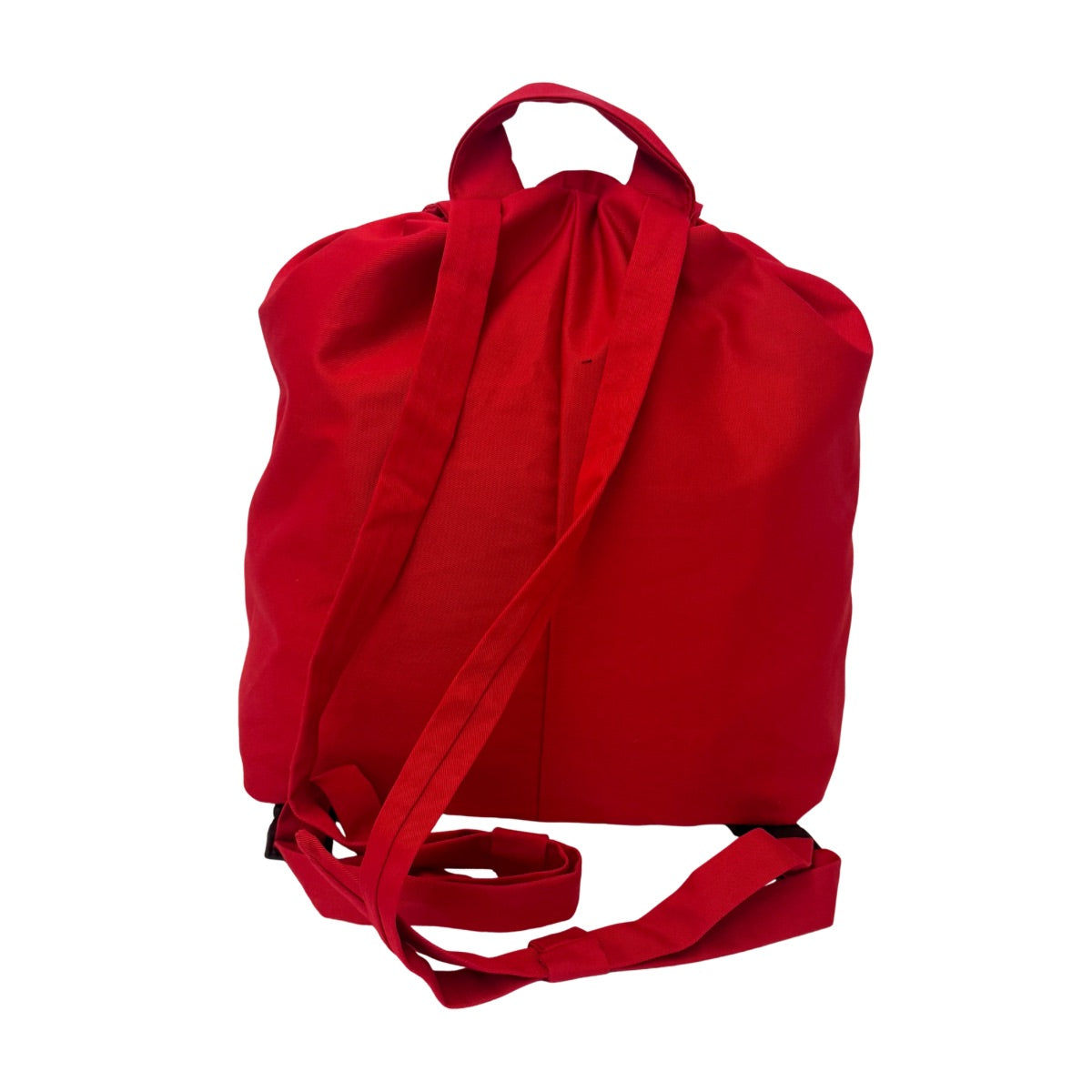 Embroidered Red Backpack