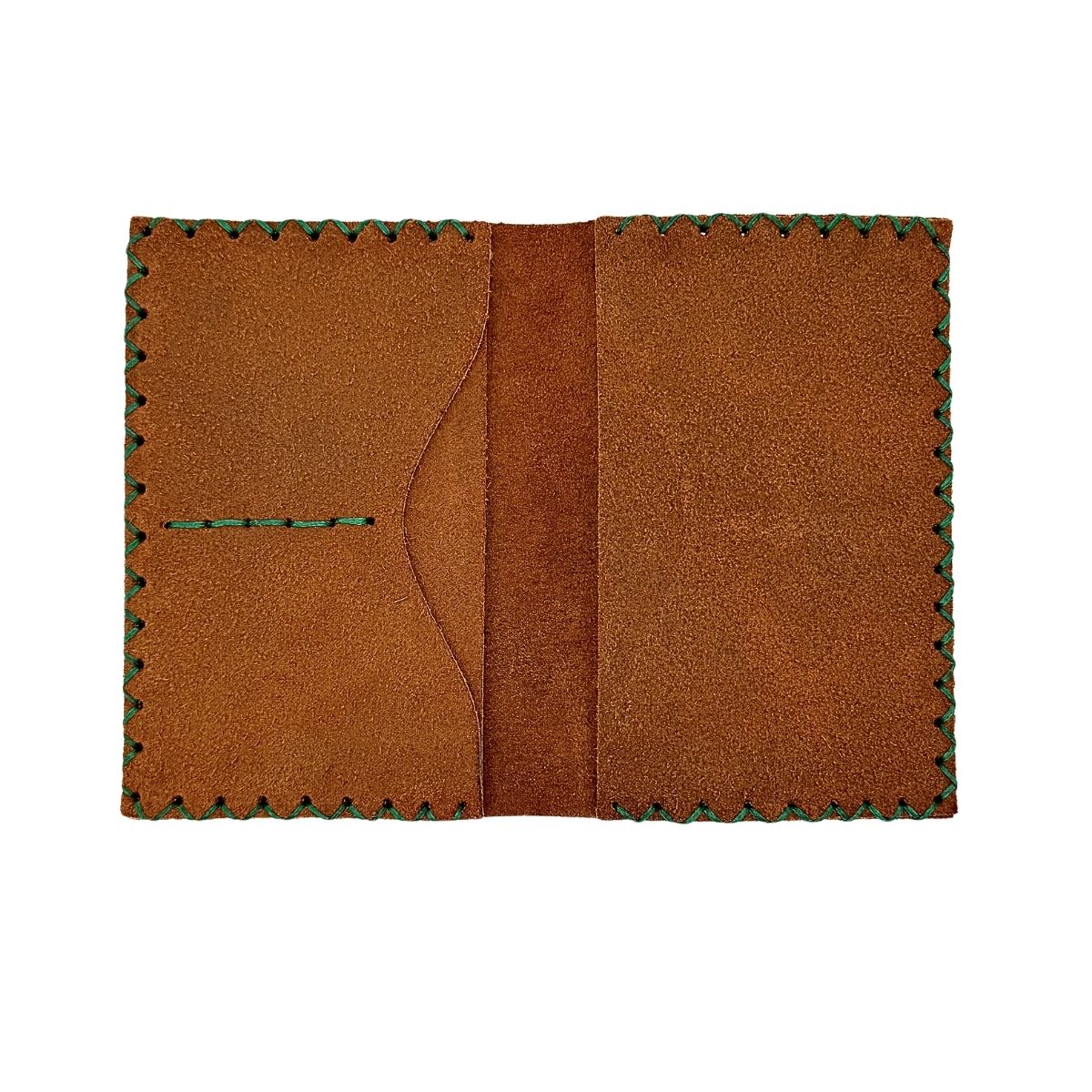 Suede Passport Holder