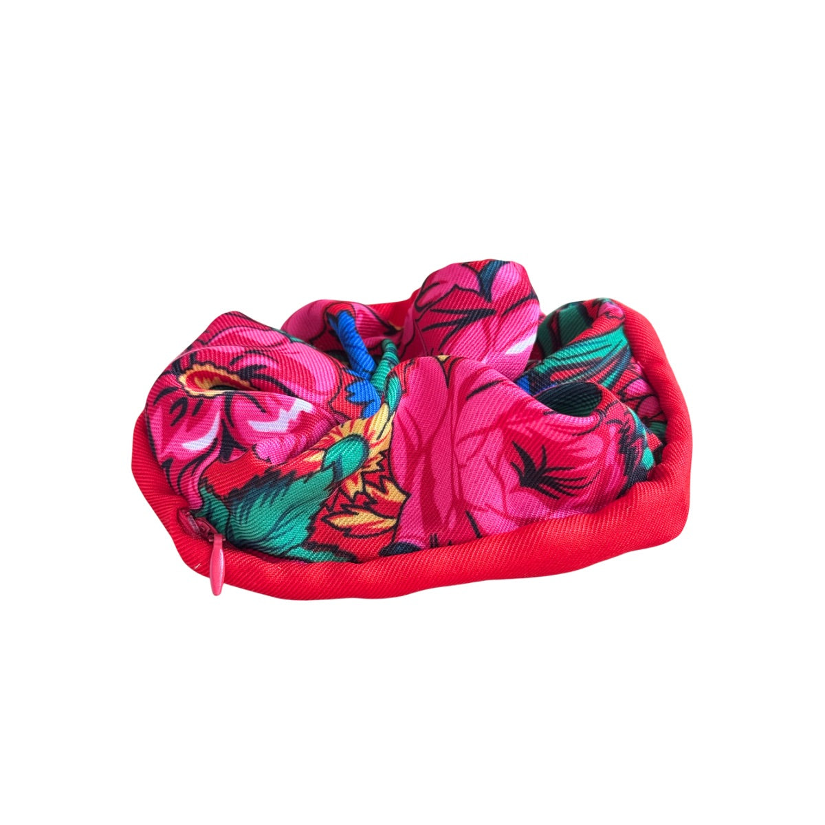 Floral Sitti Scrunchie - Red