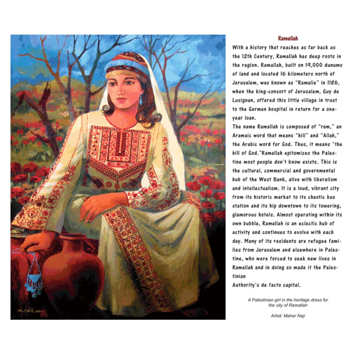 Colors from Palestine: 2024 Calendar