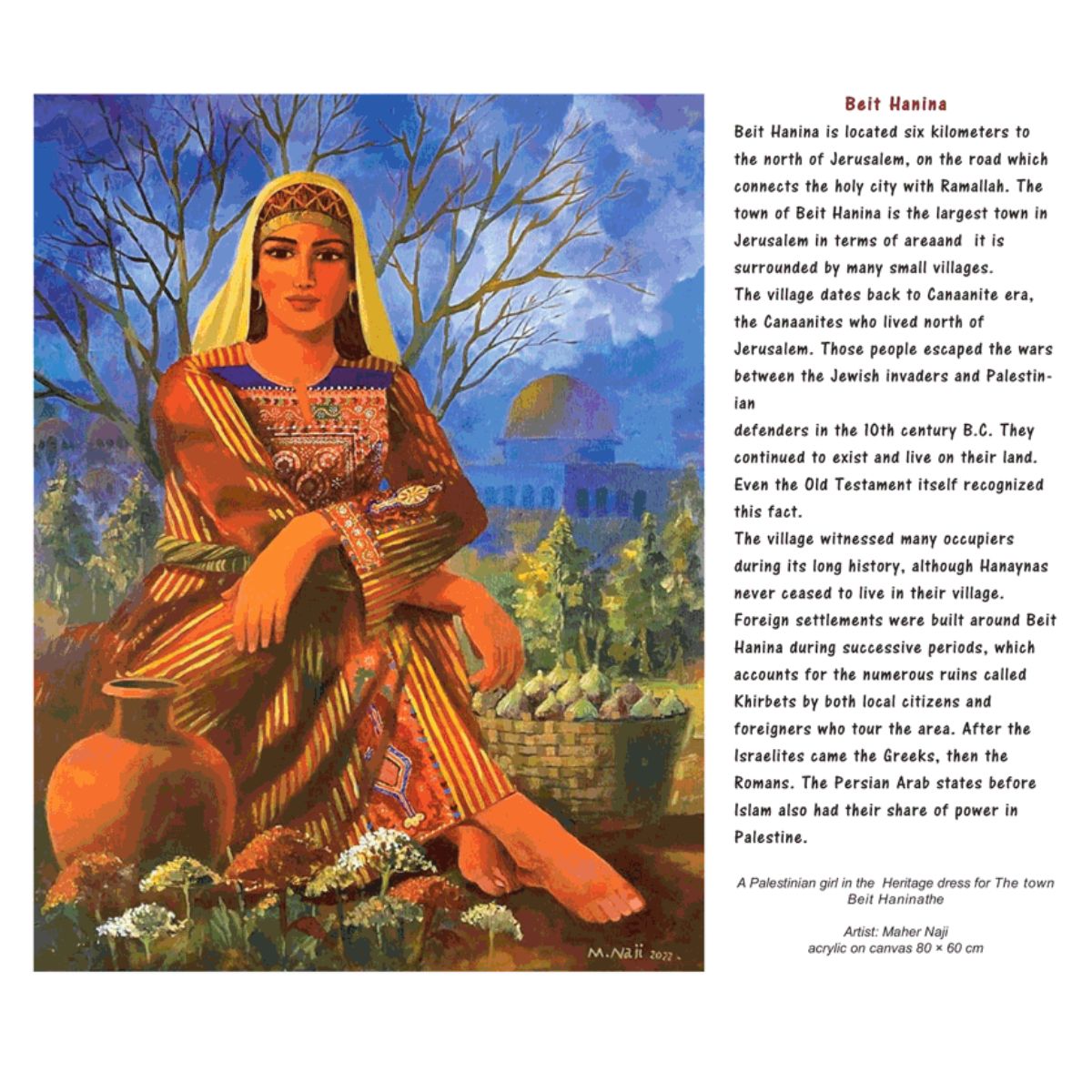 Colors from Palestine: 2024 Calendar
