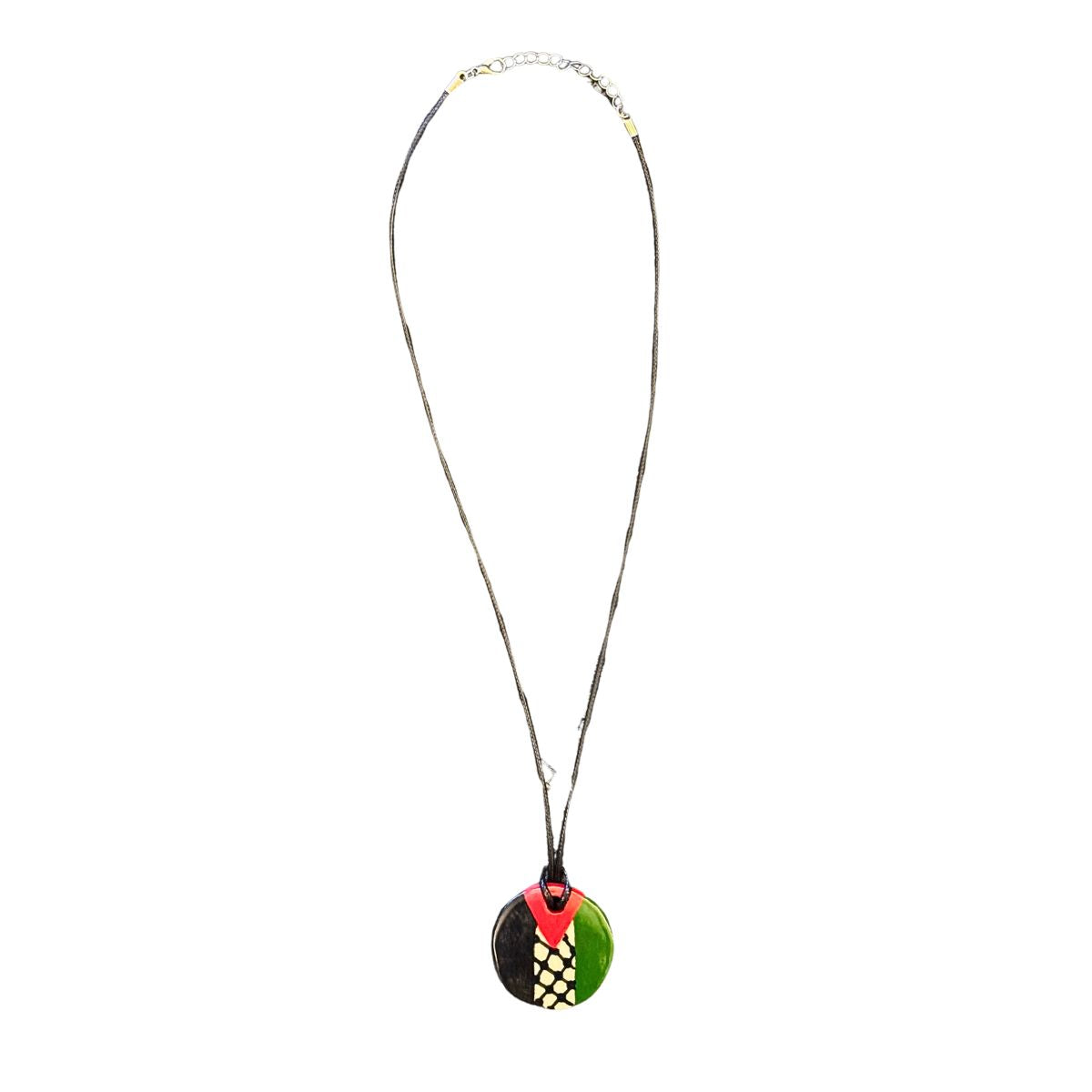 Handmade Palestine Solidarity Pendant