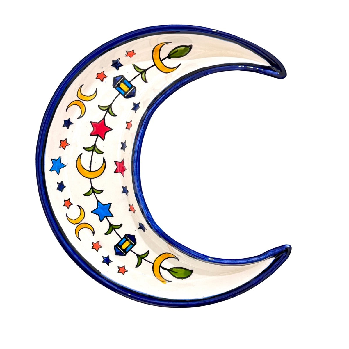Ceramic Crescent Moon Dish (10