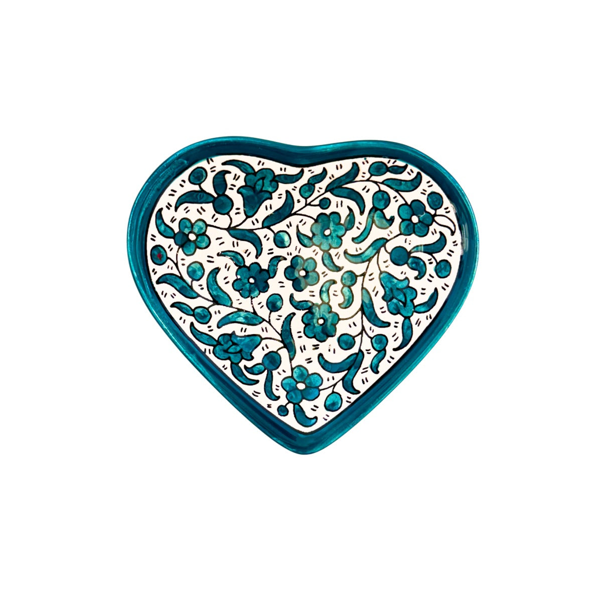 Ceramic Heart Dish (5") - Fairuz