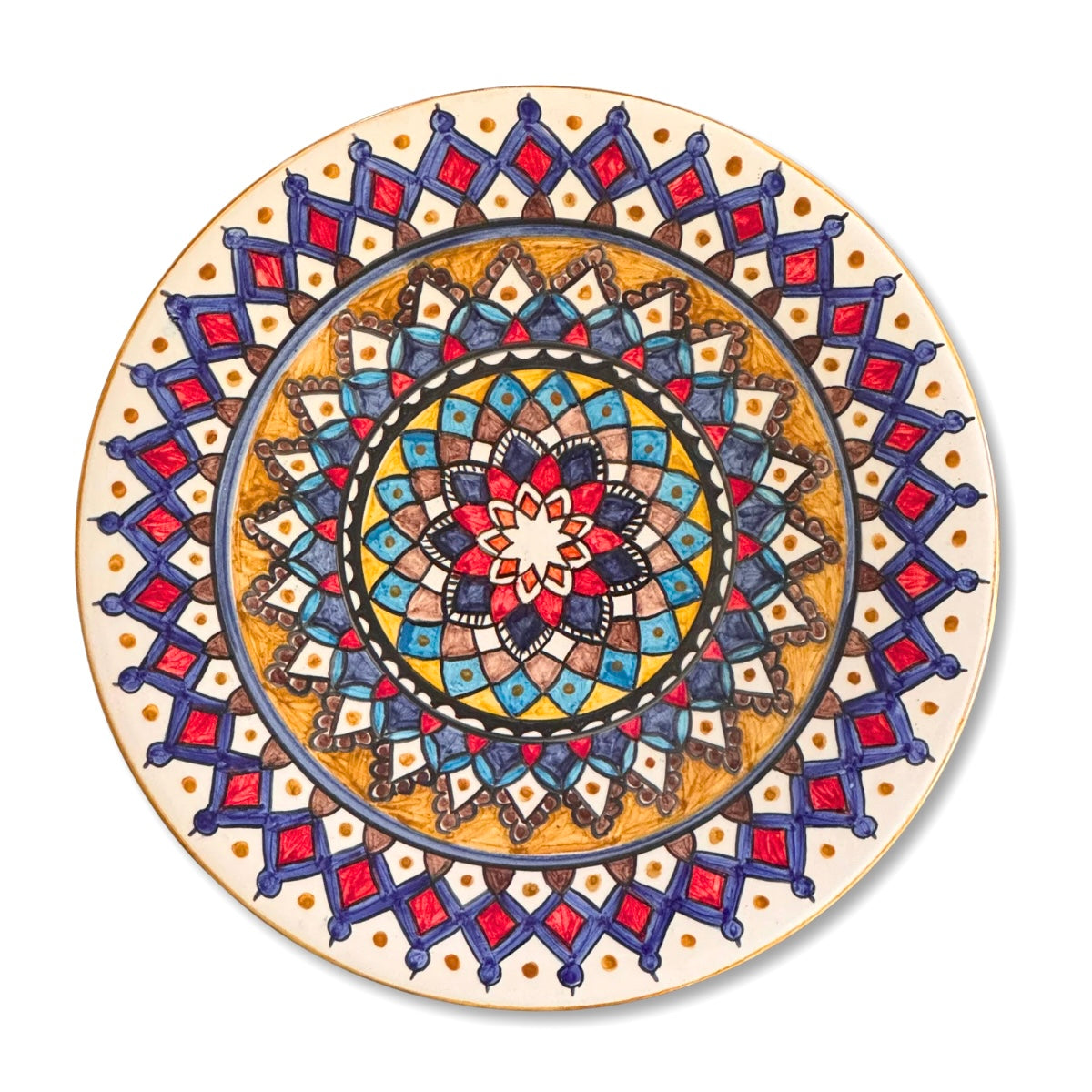 Ceramic Decorative Plate (12”)