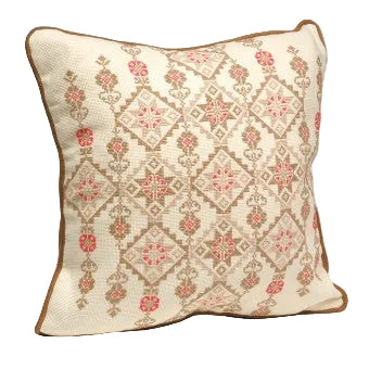Embroidered Pillow Cover - Desert Star