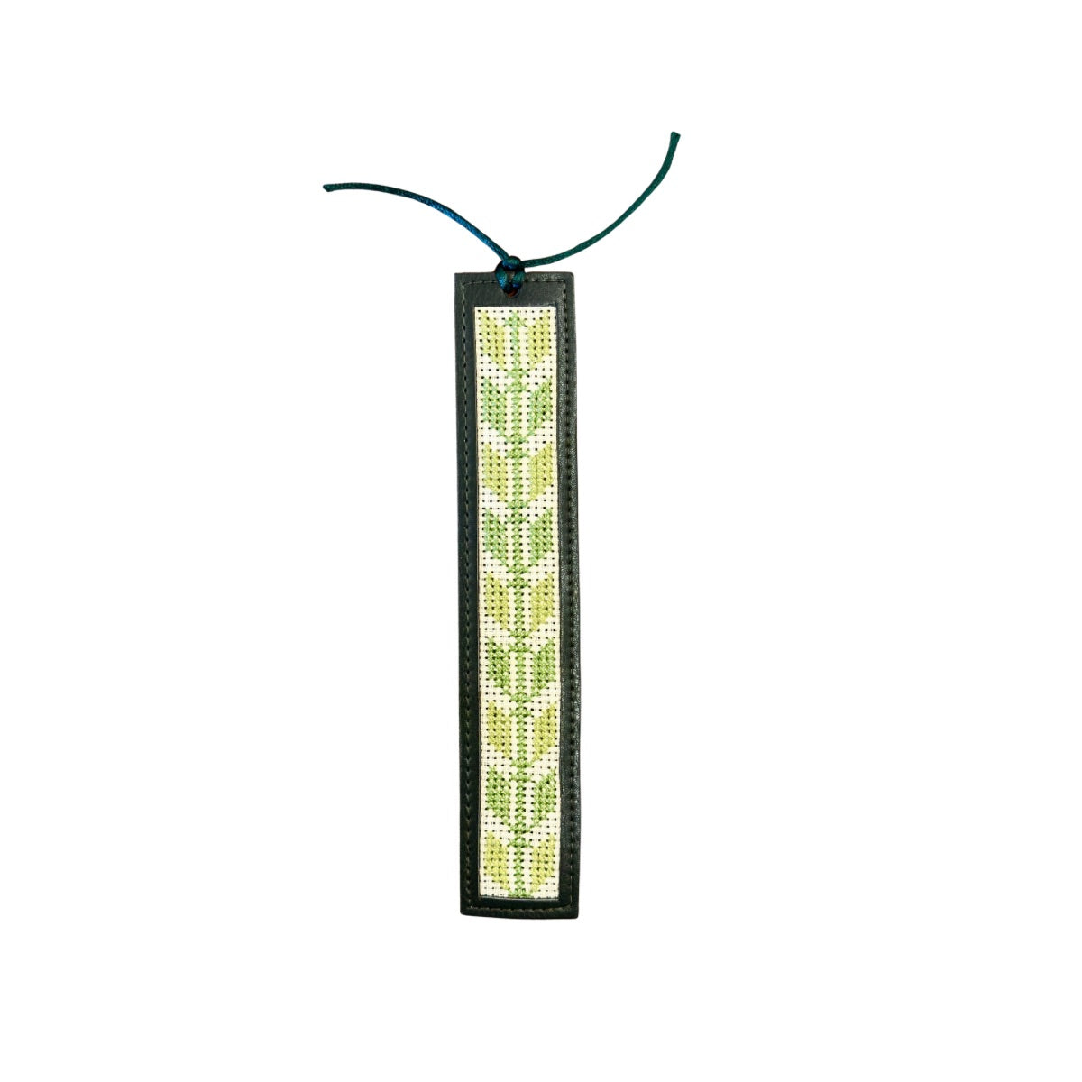 Leather Tatreez Bookmark - Zeitoun