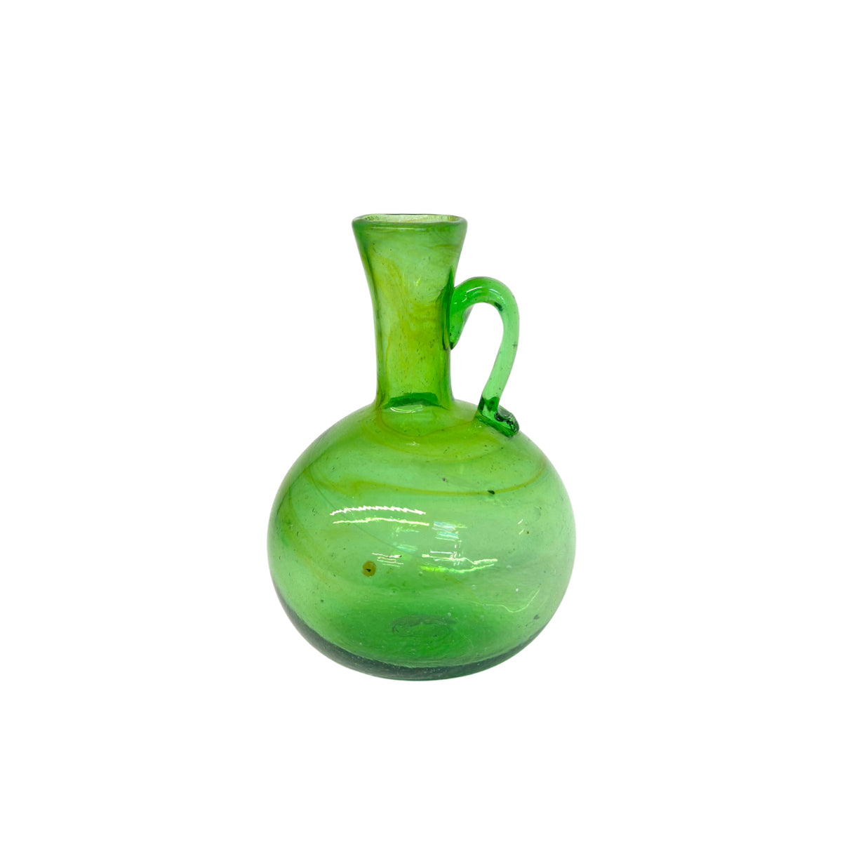 Glass Vase (6”) - Emerald
