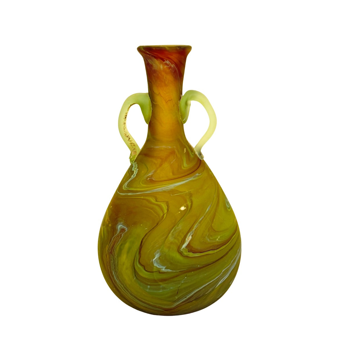 Phoenician Glass Vase - Amber