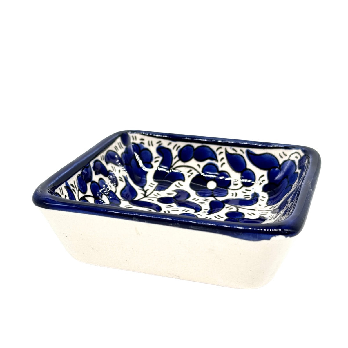 Square Soap Dish - Classic Blue