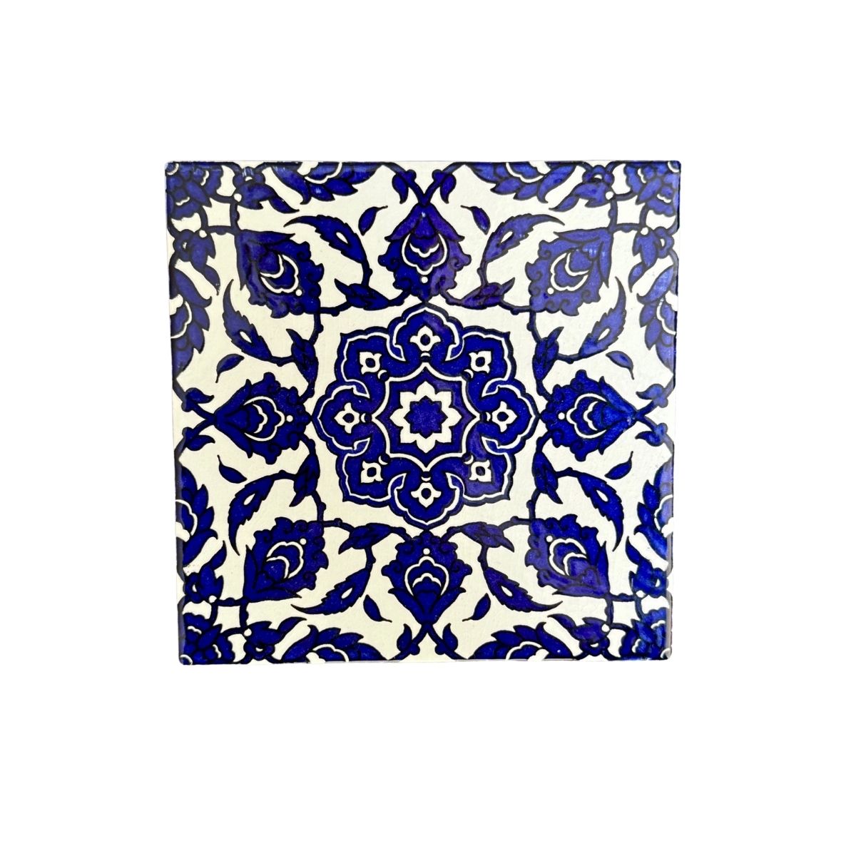 Ceramic Tile (6") - Blue Armenian