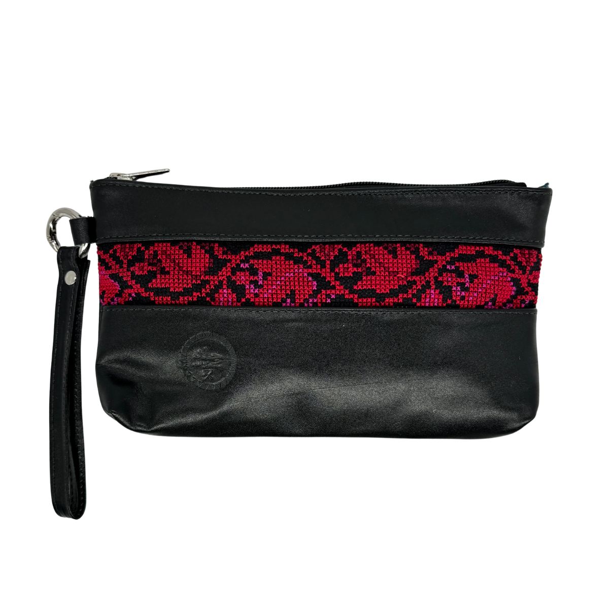 Leather Bag with Embroidery