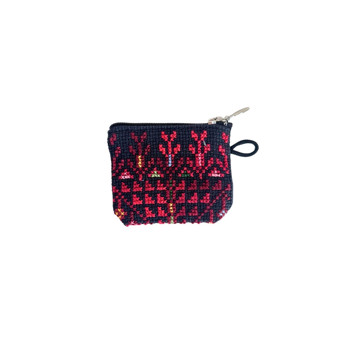 Embroidered Mini Coin Purse