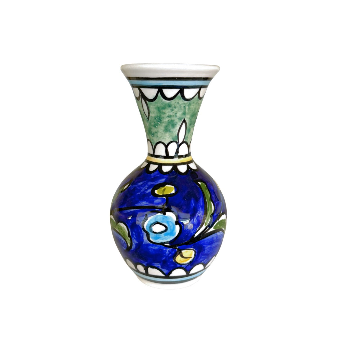 Ceramic Vase (7") - Dark Blue