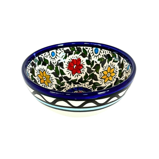 Ceramic "Dipping" Bowl (3.5”) - Multi-Vine