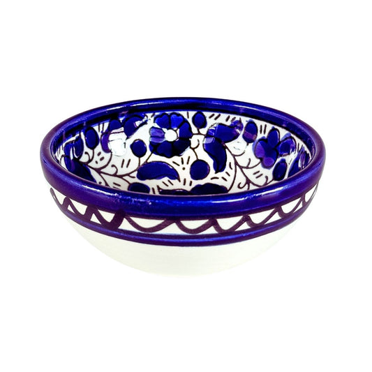 Ceramic "Dipping" Bowl (3.5”) - Classic Blue