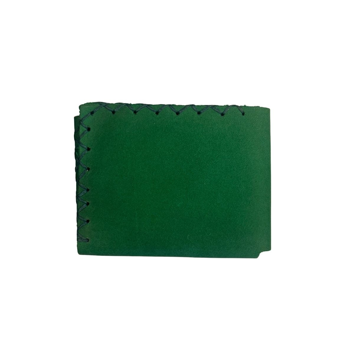 Leather Tri-Fold Wallet (Small) - Green