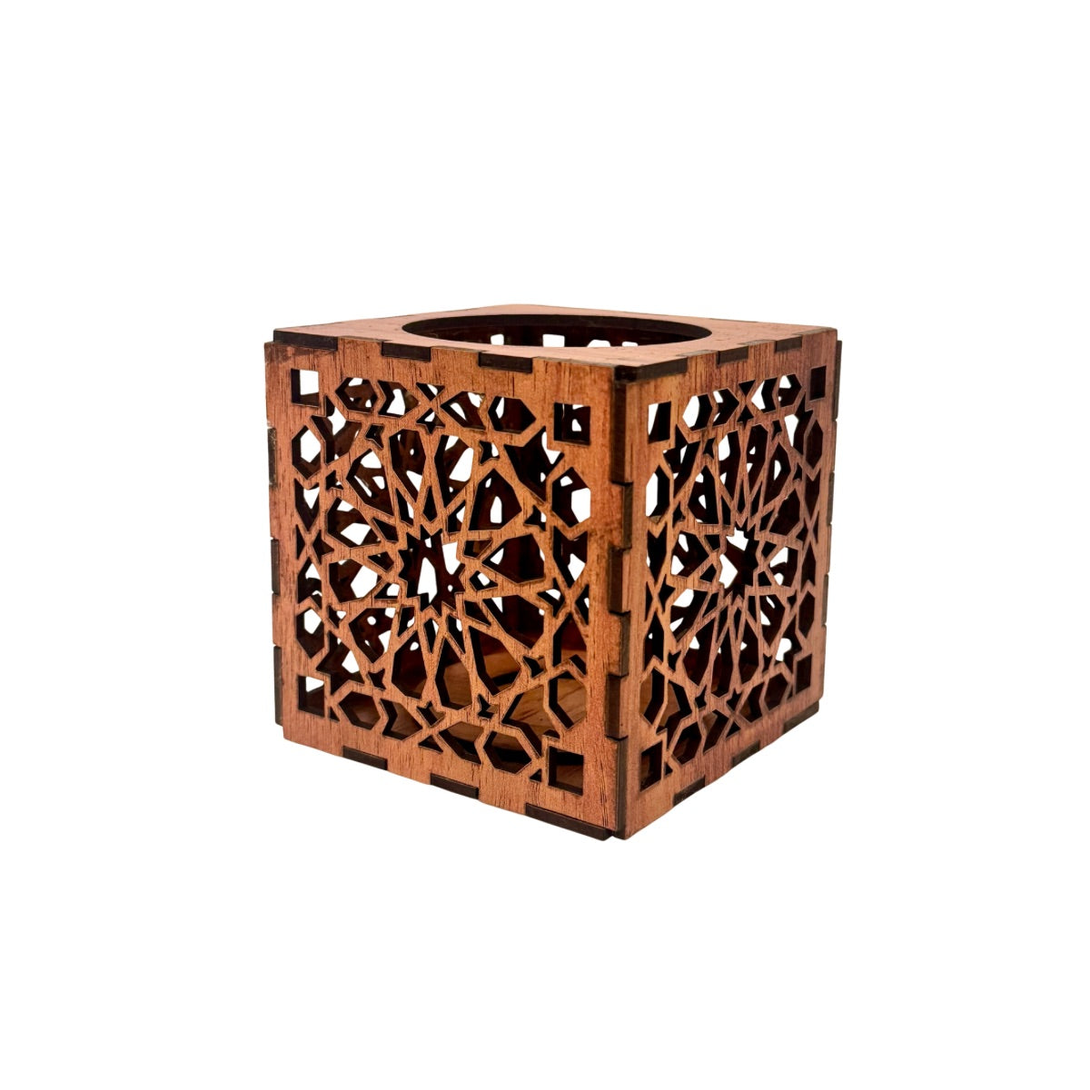 Wooden Candle Holder