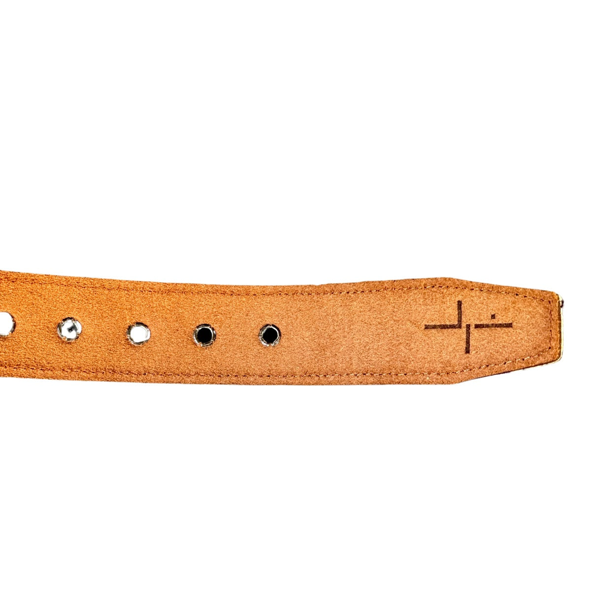 Tatreez Leather Belt (41") - Blue