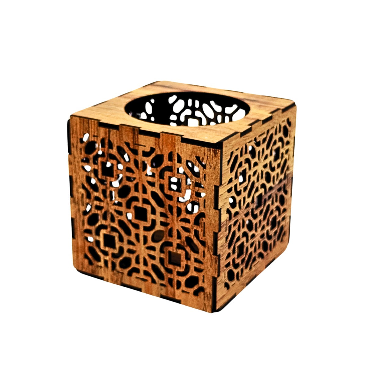 Wooden Candle Holder
