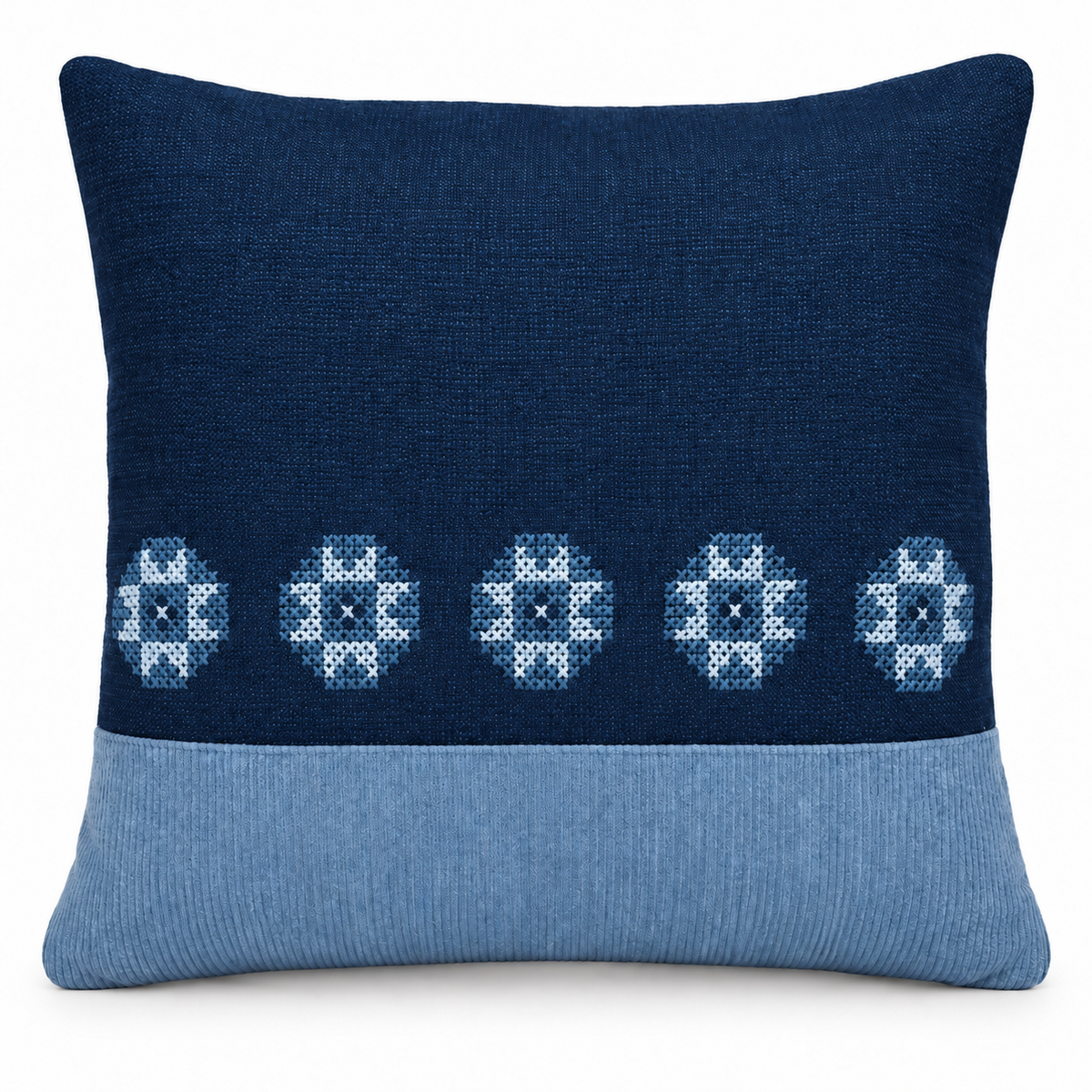 Maha Pillow Cover - Blue