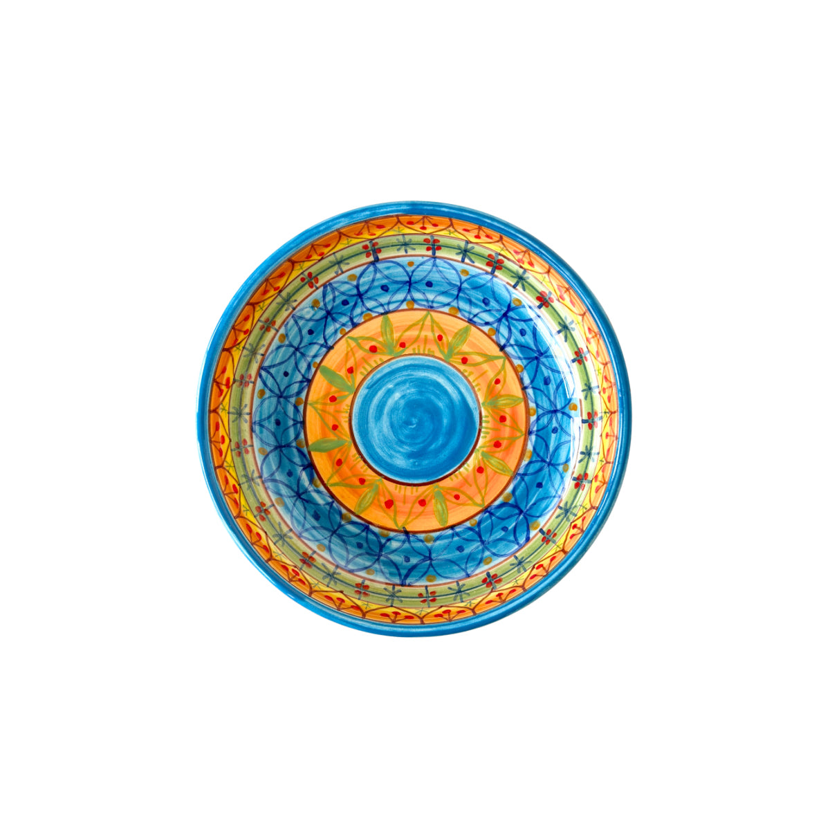 Ceramic Low Bowl (6") - Basma