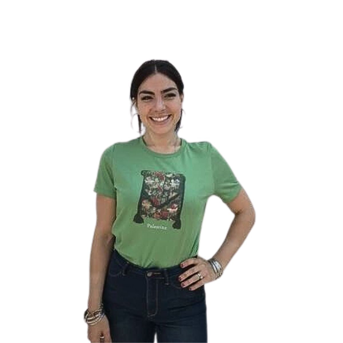 Palestinian Embroidery Design T-shirt - Women's