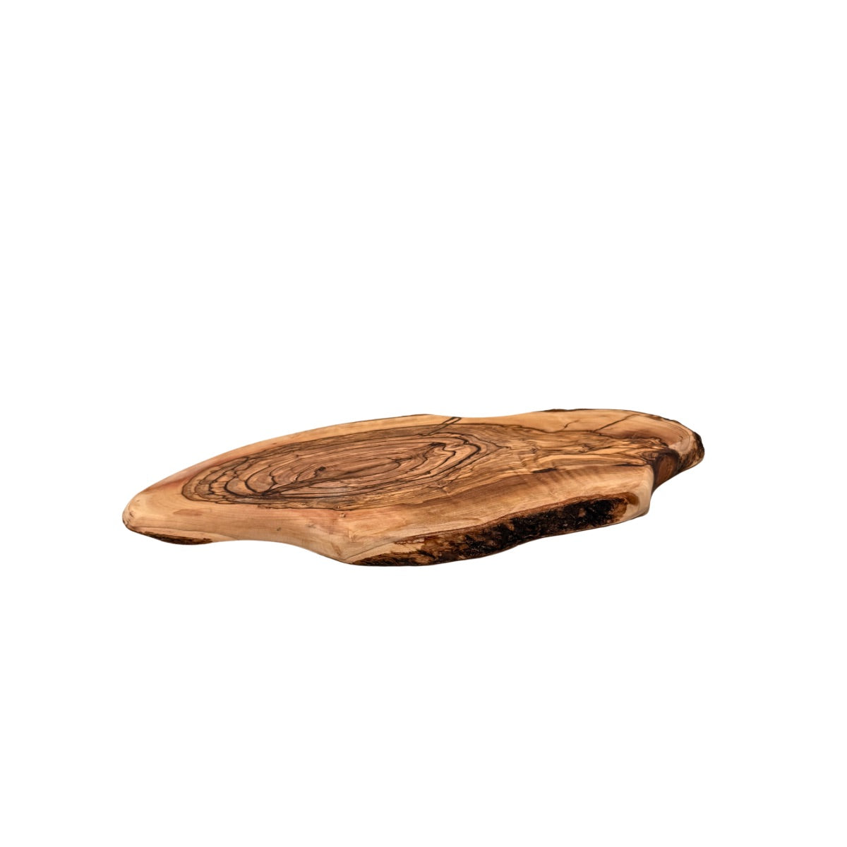 Olive Wood Live Edge Cutting Board - w/Bark