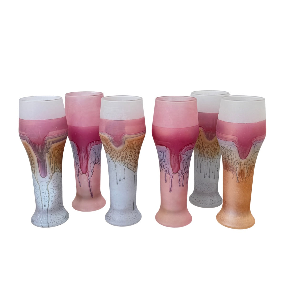 Phoenician-Style Glasses, Set of Six