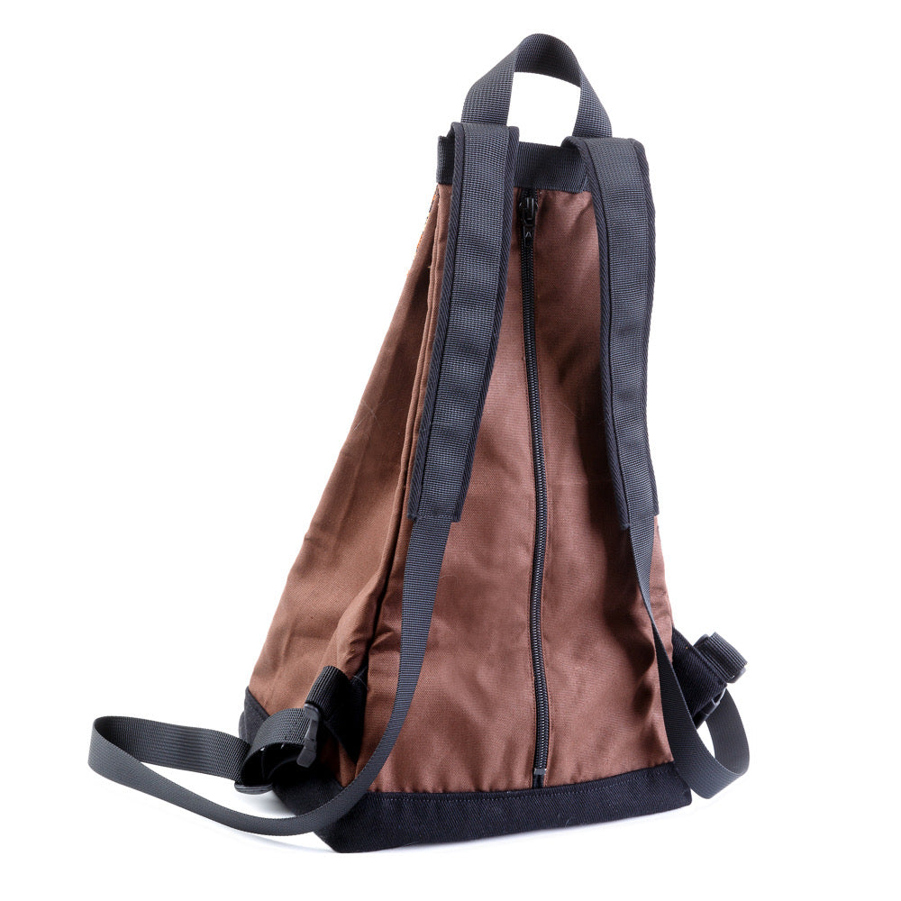 Embroidered Backpack - Idna Camel