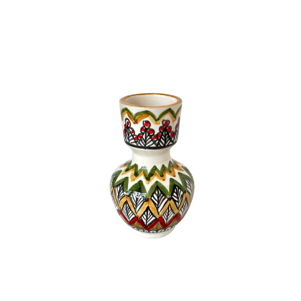 Ceramic Vase - Zig Zag (Small)