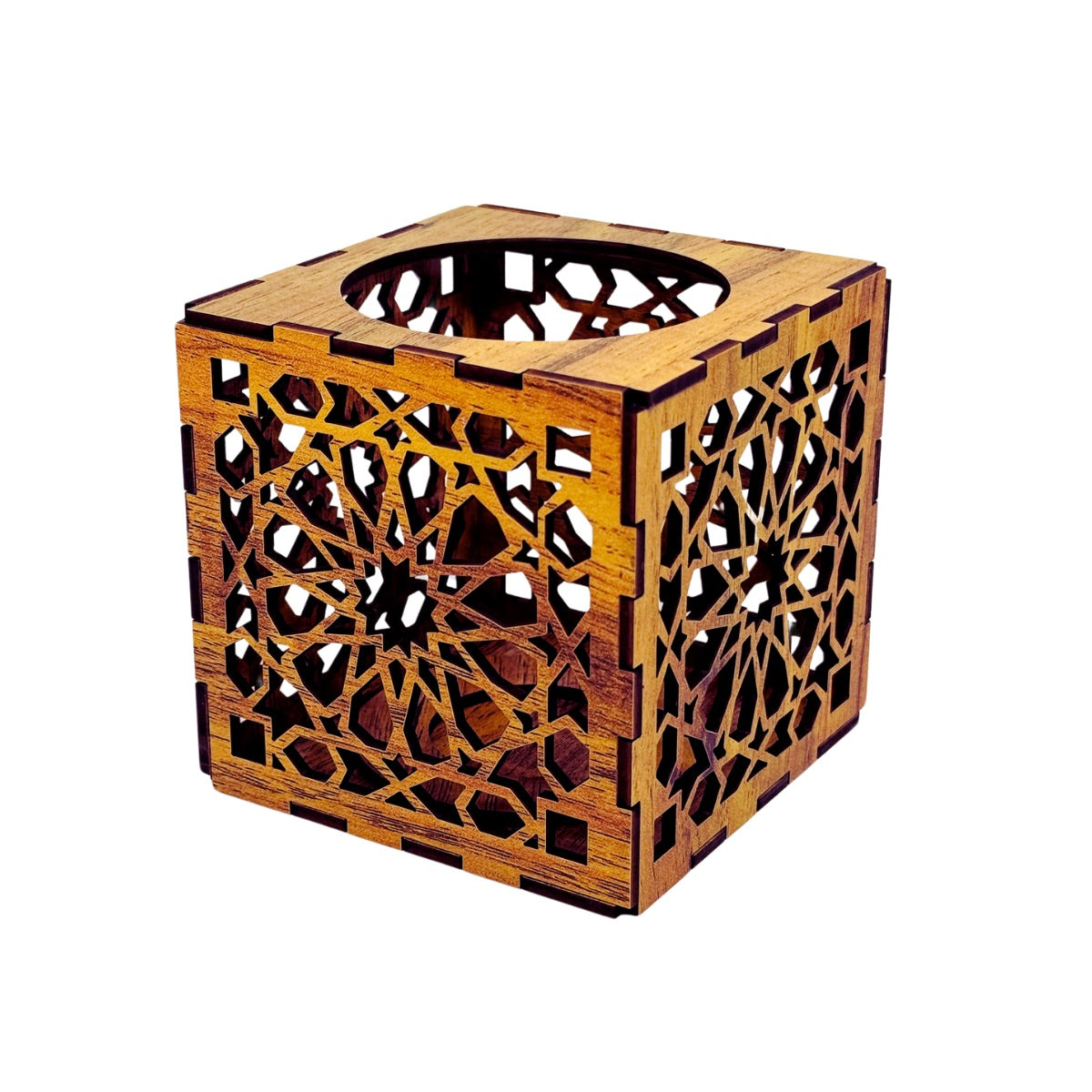 Wooden Candle Holder