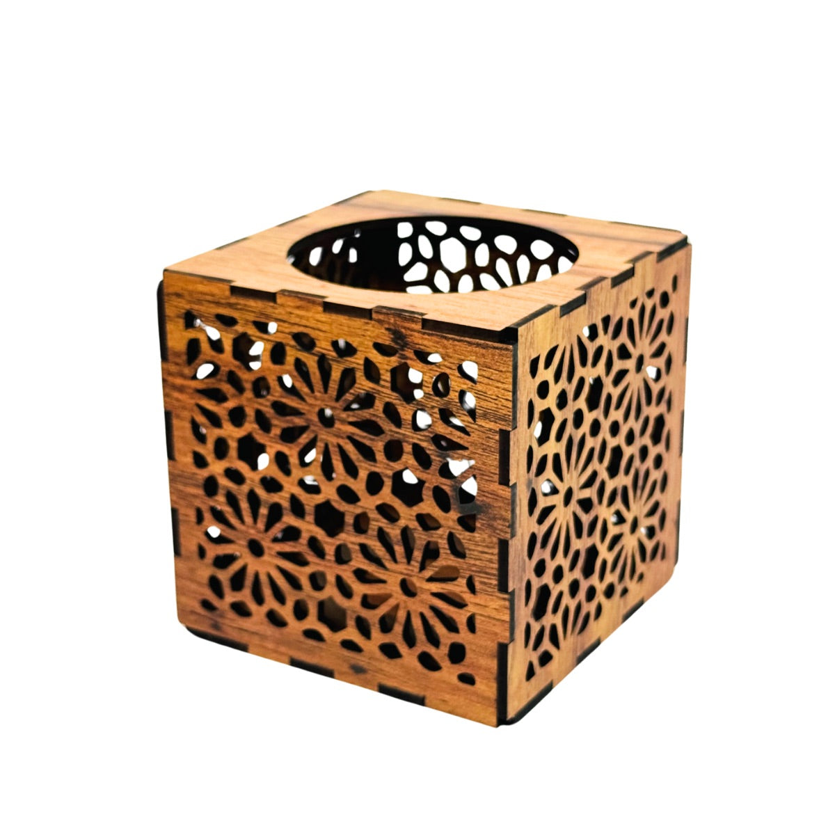 Wooden Candle Holder