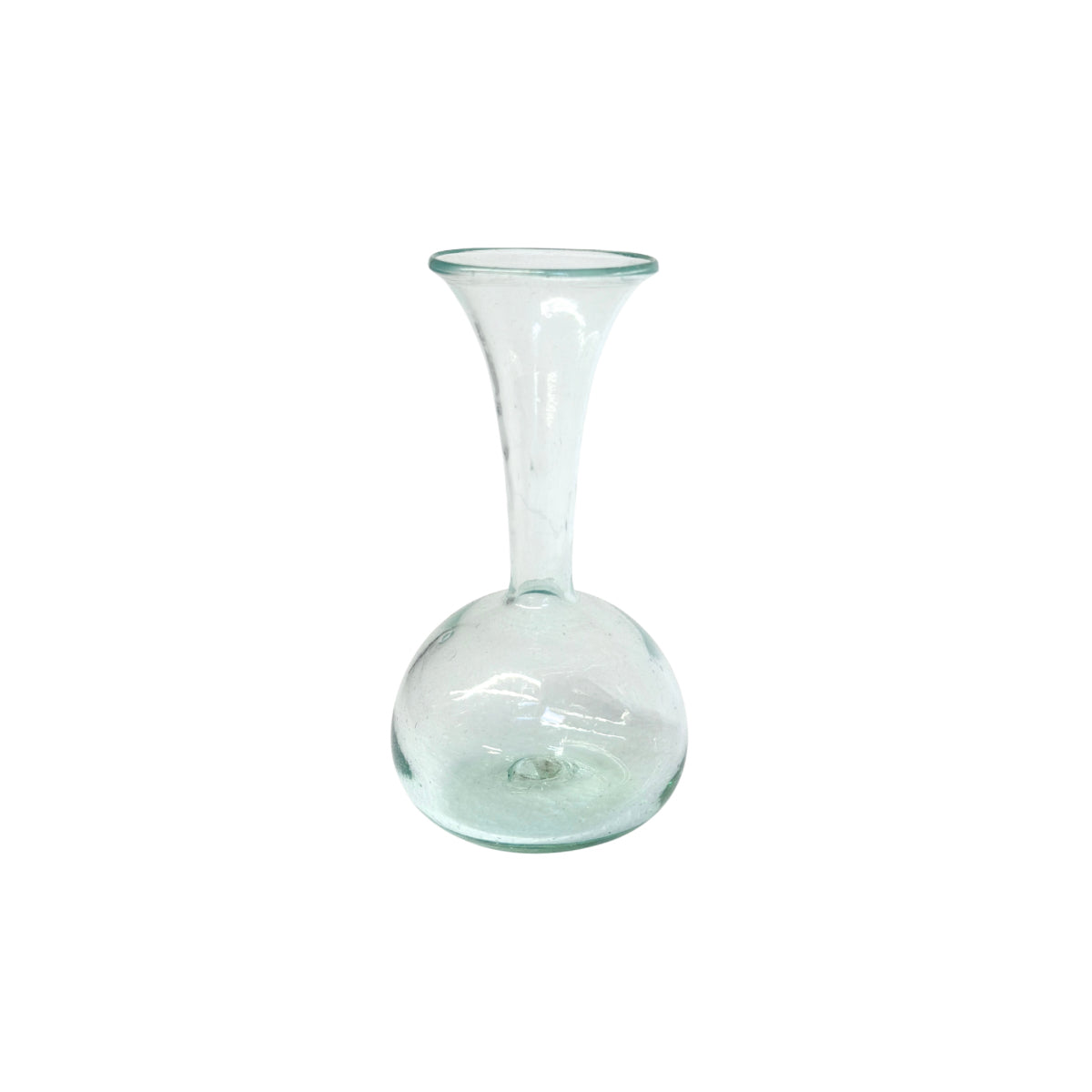 Glass Vase (6”) - Clear