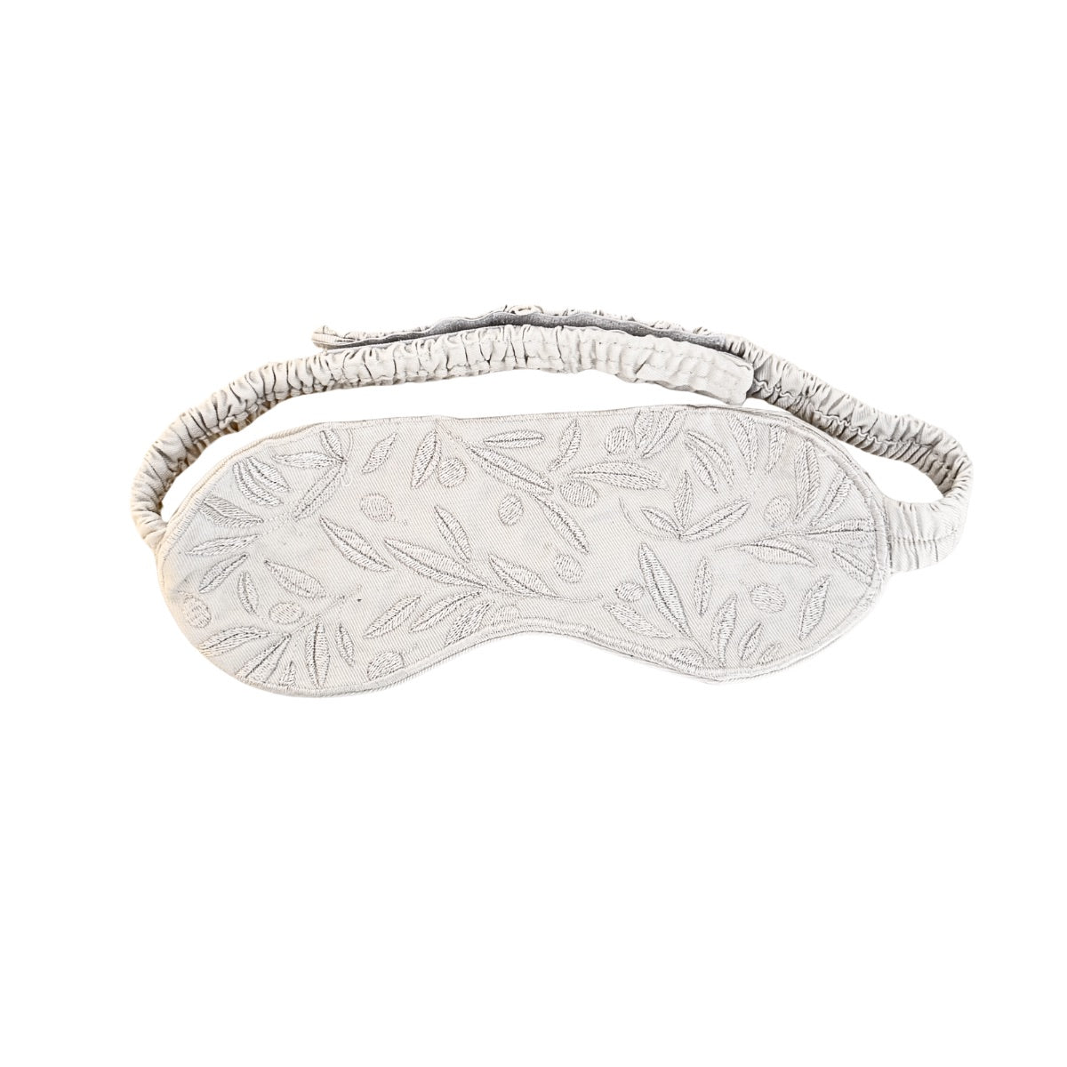 Sleeping Eye Mask - White Olives