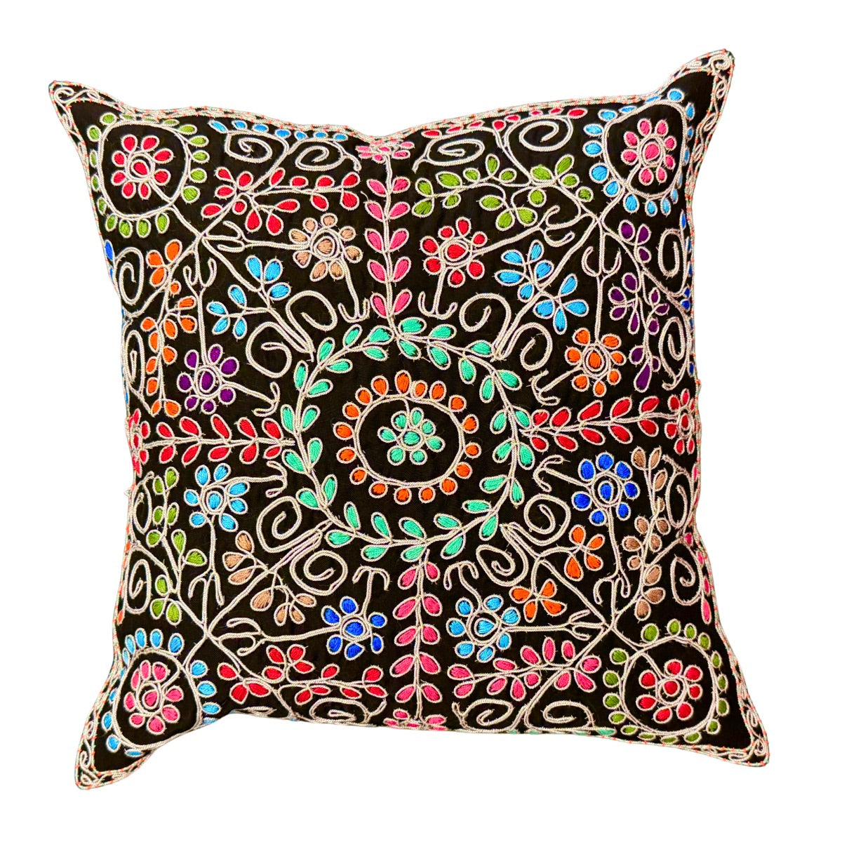 Embroidered Pillow - Tahriri Umm Elias