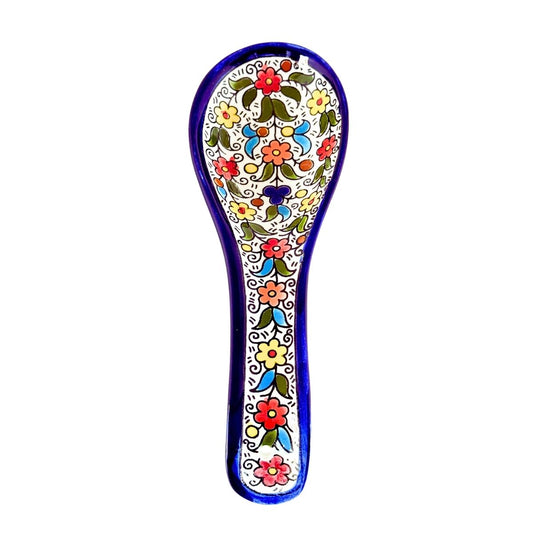 Ceramic Spoon Rest - Multicolor