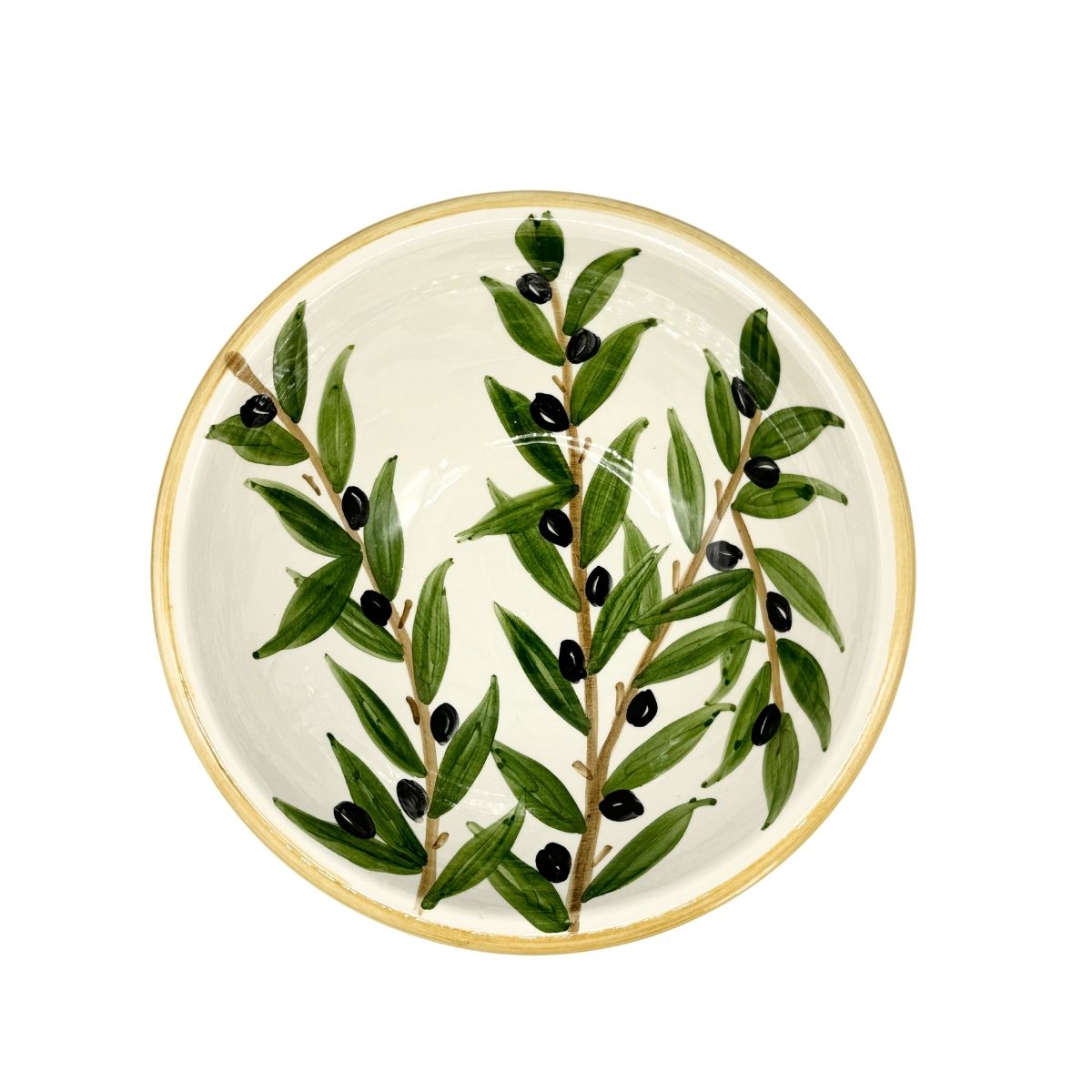 Ceramic Bowl (9”) - Olives