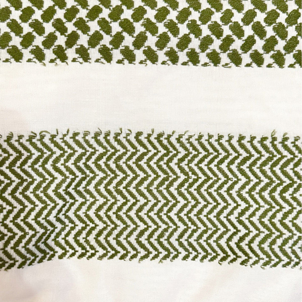 Nablus Keffiyeh - Olive
