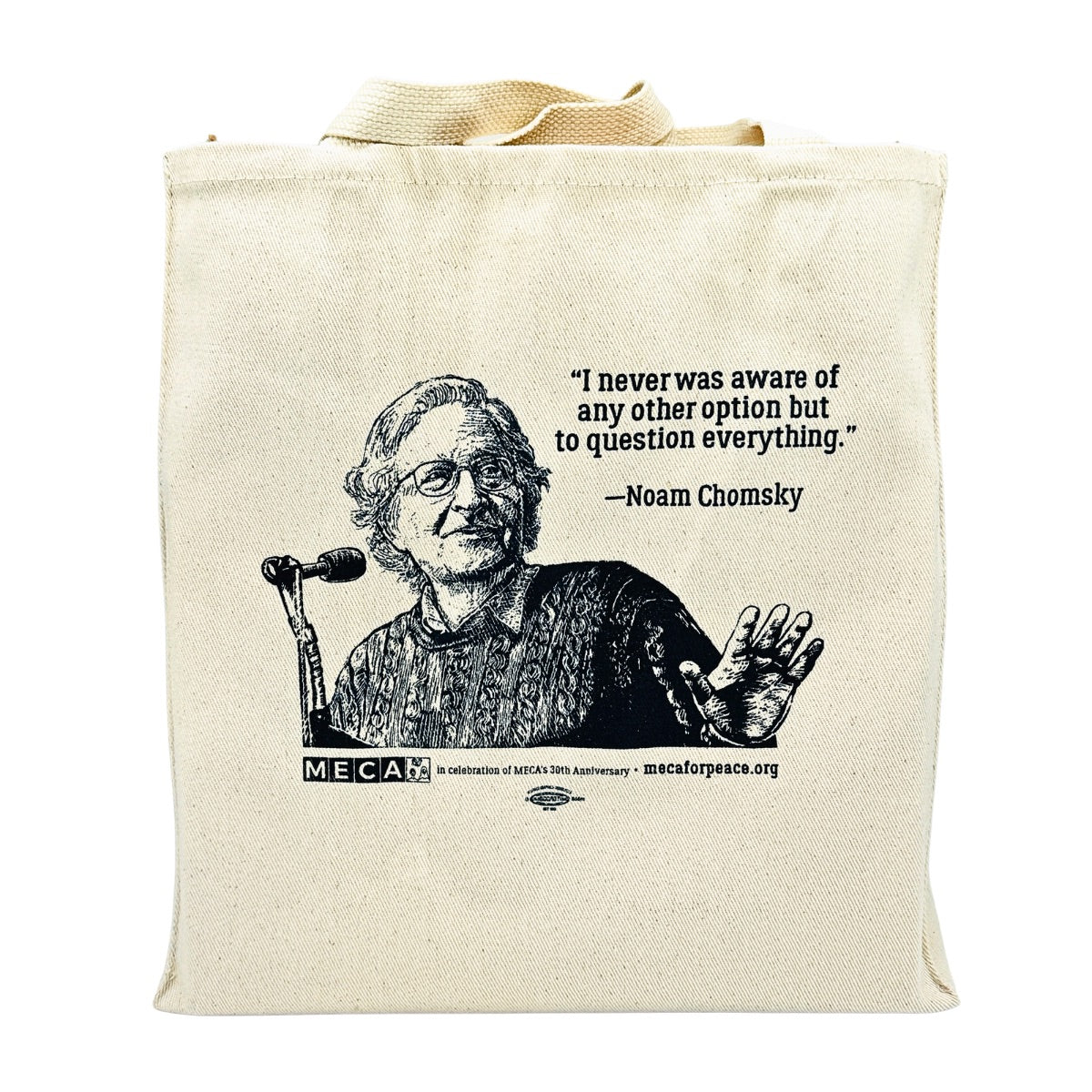 Noam Chomsky Tote Bag