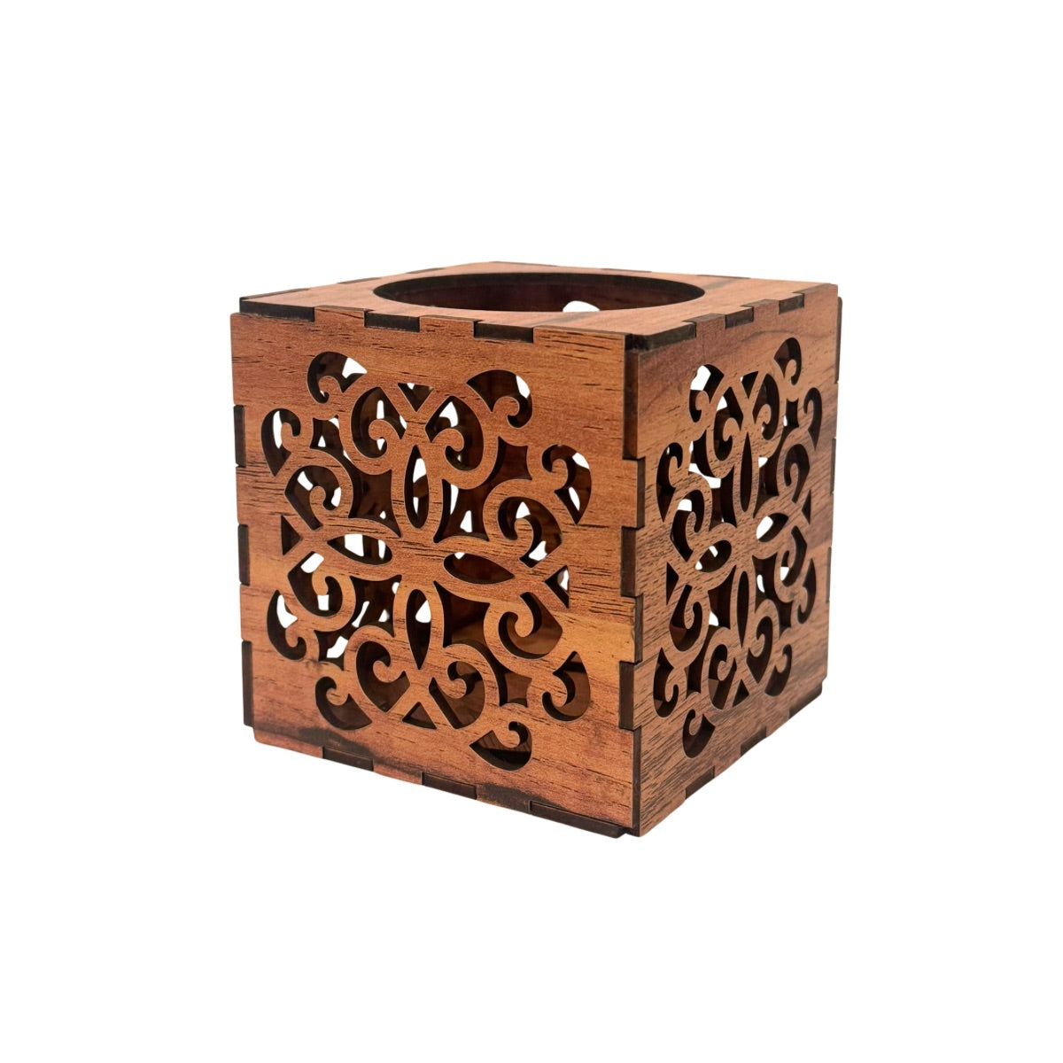 Wooden Candle Holder