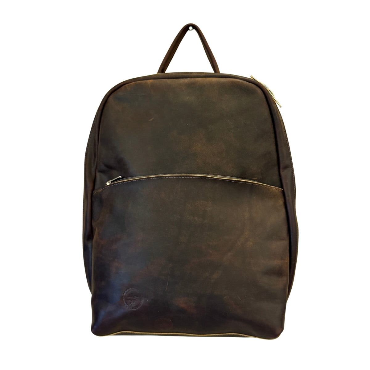 Leather Backpack - Brown