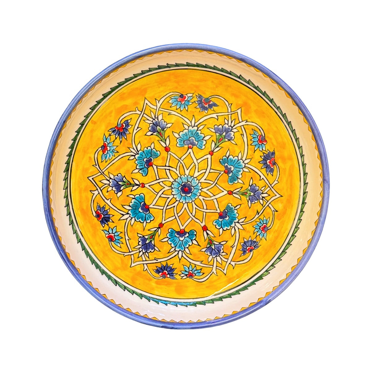 Ceramic Shallow Serving Bowl (11”) -
