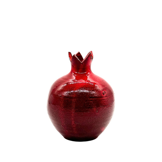 Ceramic Pomegranate Vase - 5”
