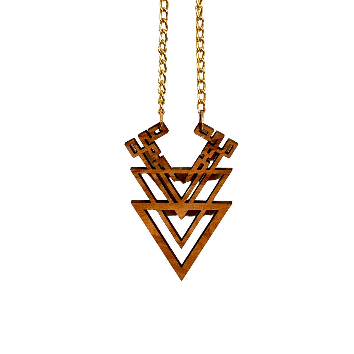 Olive Wood Pendant - “Resilience"