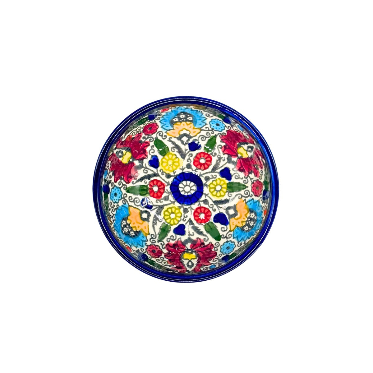 Ceramic "Dipping" Bowl (3.5”)-Multi Tulip