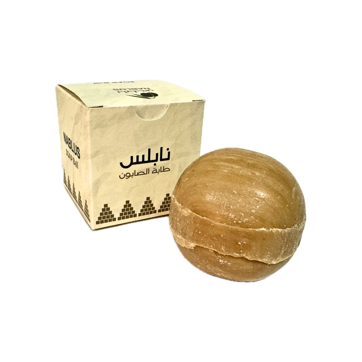 Round Olive Oil Soap from Nablus